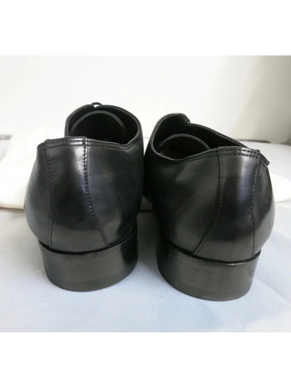 Too Boot New York Adam Derrick Men’s Black Leather Oxford Cap Toe Shoes sz 9.5